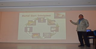 GERİ DÖNÜŞÜM OKULLARDA ANLATILIYOR