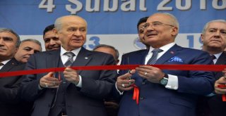 Sayın Devlet Bahçeli ve Sayın Burhanettin Kocamaz'ın 1923 Projenin Açılış ve Temel Atma Töreni Konuşmaları