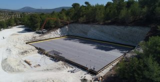 7 Bin 500 Tonluk İçme Suyu Deposunda Çalışmalar Devam Ediyor