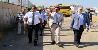 KALECİK TOKİ'DE YOL GENİŞLETME ÇALIŞMASI BAŞLADI