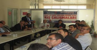 AKOM'DA KIŞ ÇALIŞMALARI TOPLANTISI YAPILDI