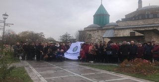BAKIRKÖYLÜLER, VUSLATININ 745. YILINDA HZ. MEVLANA'YI ZİYARET ETTİLER