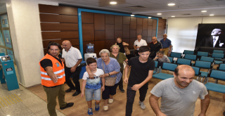 Beşiktaş'ta Deprem Tatbikatı Gerçekleştirildi!
