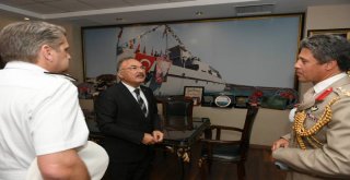 İngiliz Tuğamiral Utley?den Büyükşehir?e Ziyaret