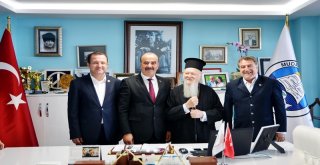FENER RUM PATRİĞİ BARTHOLOMEOS’DAN MUDANYA’YA ZİYARET