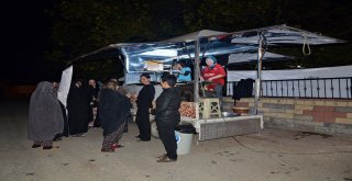 BAŞKAN TÜRKYILMAZ, ŞEHİTLERİMİZ İÇİN LOKMA DÖKTÜRME PROGRAMINI SÜRDÜRÜYOR!