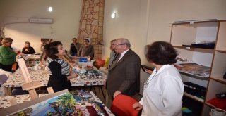 Başkan Kadir Albayrak'tan TEMEK Kursiyerlerine Ziyaret