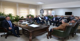 İŞ İNSANLARI TAZEASLAN'I ZİYARET ETTİ