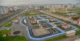 Trafik Eğitim Parkı tamamlanıyor