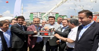 Panayır Kapalı Pazar Alanının Temeli Atıldı