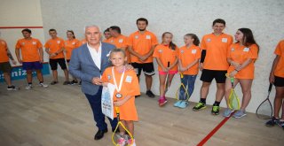 Nilüfer Uluslararası Squash Festivali’nde ödüller sahiplerini buldu