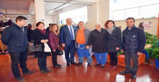 BAŞKAN TÜRKYILMAZ GÜZELYALI ESNAFINI ZİYARET ETTİ