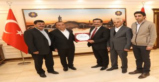 Hurdacılar Toplu İşyeri Yapı Kooperatifi'nden Başkan Atilla'ya ziyaret