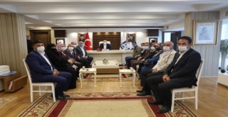AK Parti Oltu Teşkilatından, Başkan Sekmen'e ziyaret