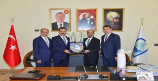 BAŞKAN EDEBALİ, KARESİ BELEDİYE BAŞKANI YÜCEL YILMAZ’I AĞIRLADI