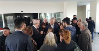 Başkanı  Kafaoğlu'ndan  Balıkesir Adliyesi'ne geçmiş olsun  ziyareti.