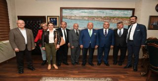DSP Genel Başkanı?ndan Başkan Kocamaz?a Ziyaret