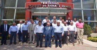 Başkan Kadir Albayrak Ticaret ve Sanayi Odaları ve Ticaret Borsaları Temsilcileri İle Buluştu