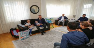 BAŞKAN POYRAZ EV ZİYARETLERİNDE