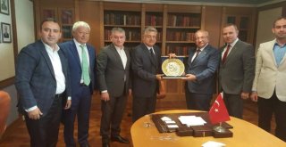 Başkan Kadir Albayrak'tan Moskova Büyükelçisi'ne Ziyaret