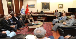 DEMOKRASİ PLATFORMU'NDAN BAŞKAN BÜYÜKERŞEN'E ZİYARET