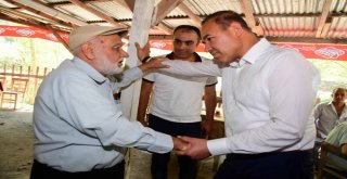 Başkan Sözlü’nün Bayram Ziyaretleri Açık Hava Mitingine Dönüşüyor