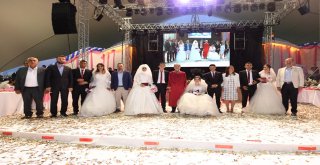 BÜYÜKŞEHİR'DEN 218 ÇİFTE DÜĞÜN ŞÖLENİ