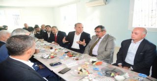 Başkan Sözlü, Rızkını Atıktan Çıkaran Esnaflarla Bir Arada