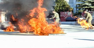 ANKARA İTFAİYESİ'NDEN YANGIN EĞİTİMİ