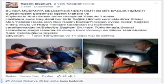 ZEYTİNDALI PROJESİ KAPSAMINDA EVDE BAKIM HİZMETİ ALAN VATANDAŞ, SOSYAL MEDYA ARACILIĞIYLA BAŞKAN HAYRİ TÜRKYILMAZ’A TEŞEKKÜR ETTİ!