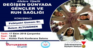 BÜYÜKŞEHİR'DEN AİLELERE KONFERANS
