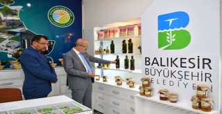 Balıkesir Büyükşehir Belediyesine Kırsal Hizmetler Daire Başkanlığı tarafından açılan mağaza hizmete girdi.