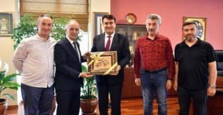 Tarihi Çarşı ve Hanlar Birliği’nden Başkan Dündar’a Ziyaret
