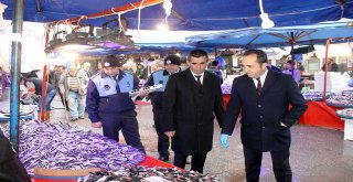 BALIK TEZGAHLARI DENETLENDİ