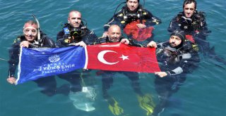 ÜSKÜDAR'DA DENİZİN ALTINDA NE ARARSAN VAR