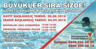 BÜYÜKŞEHİR'DEN ÜCRETSİZ SPOR KURSLARI