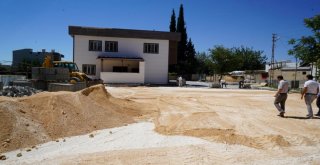 BAHÇECİK TAZİYE EVİ’NİN ÇEVRE DÜZENLEMESİ YAPILIYOR