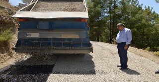 Manavgat Gaziler Mahalle Yolu Yenileniyor