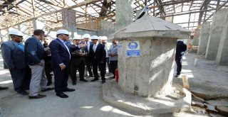 VALİ ZORLUOĞLU TARİHİ PEYNİRCİLER ÇARŞISINDA İNCELEMELERDE BULUNDU