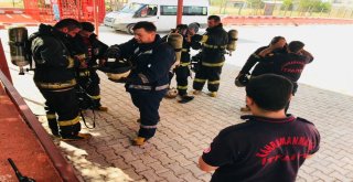 BÜYÜKŞEHİR'DEN 10 İLDEN GELEN İTFAİYECİLERE EĞİTİM