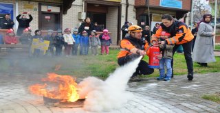 YILDIRIMLI MİNİKLERE YANGIN VE DEPREM EĞİTİMİ