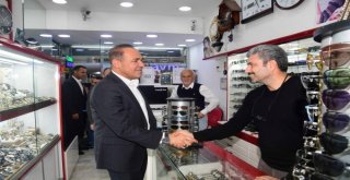 Esnaf Ziyaretine Mini Konser Arası
