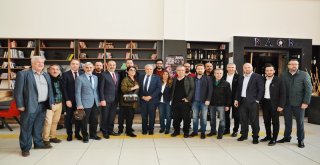 BAŞKAN TÜRKYILMAZ GAZETECİLERLE BULUŞTU