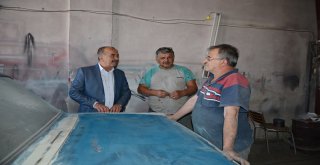 TÜRKYILMAZ,  “SANAYİ SİTESİ İÇİN ESNAFLARLA GÖRÜŞMEYİ SÜRDÜRÜYOR”