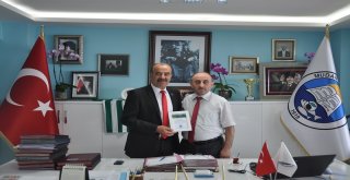 MUDANYA SGK MÜDÜRÜ’NDEN BAŞKAN TÜRKYILMAZ’A ZİYARET