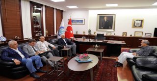 ARSLAN KABUKÇUOĞLU BÜYÜKERŞEN'İ ZİYARET ETTİ