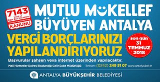 Vergi borcu yapılandırması devam ediyor