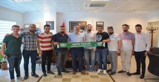BURSASPOR TARAFTARLAR DERNEĞİNDEN BAŞKAN YILMAZ'A ZİYARET