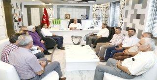 AK PARTİ HEYETİNDEN BAŞKANIMIZA ZİYARET