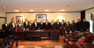Memur-Sen'den Başkan Osman Zolan'a ziyaret
